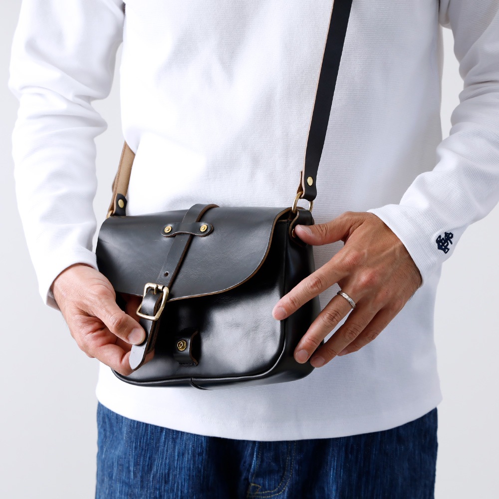 【HEATH】CHROMEXCEL LEATHER POSTMAN BAG クロムエクセルレザー ポストマンバッグ