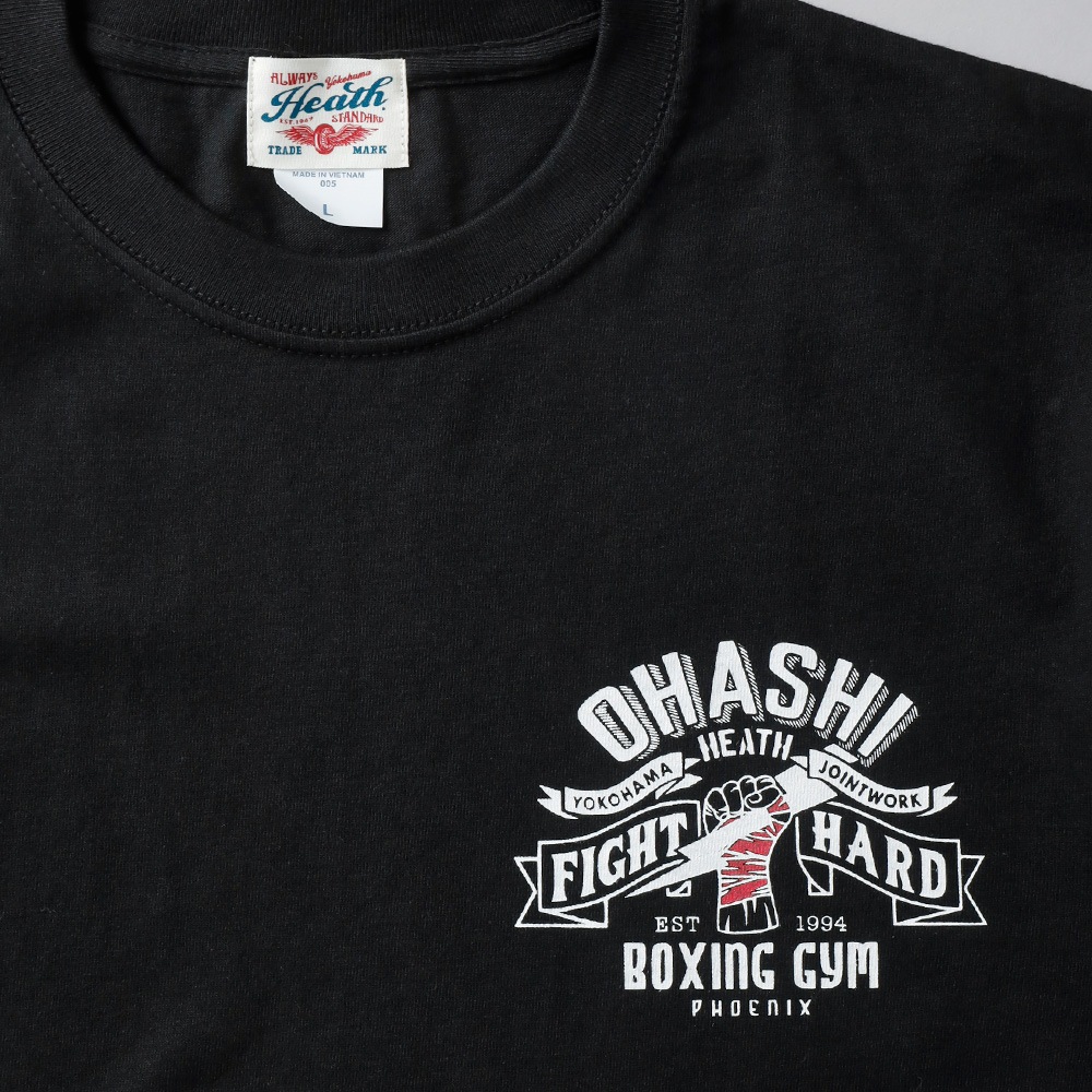 大橋ボクシングジム 公式コラボ Tシャツ “FIGHT HARD“｜大人のアメカジ