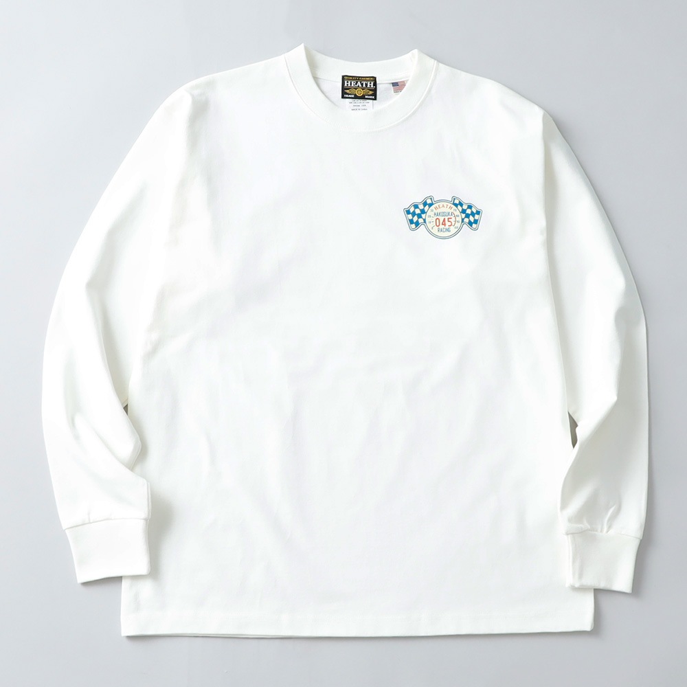 HEATH（ヒース）8.1oz オリジナルUSコットン ロンT 