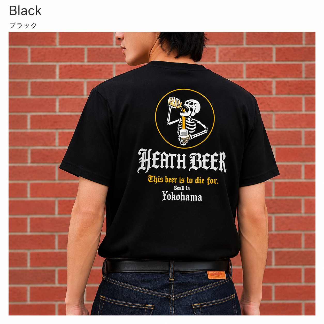 HEATH（ヒース） オリジナルアートワーク ヘビーウエイトTシャツ 