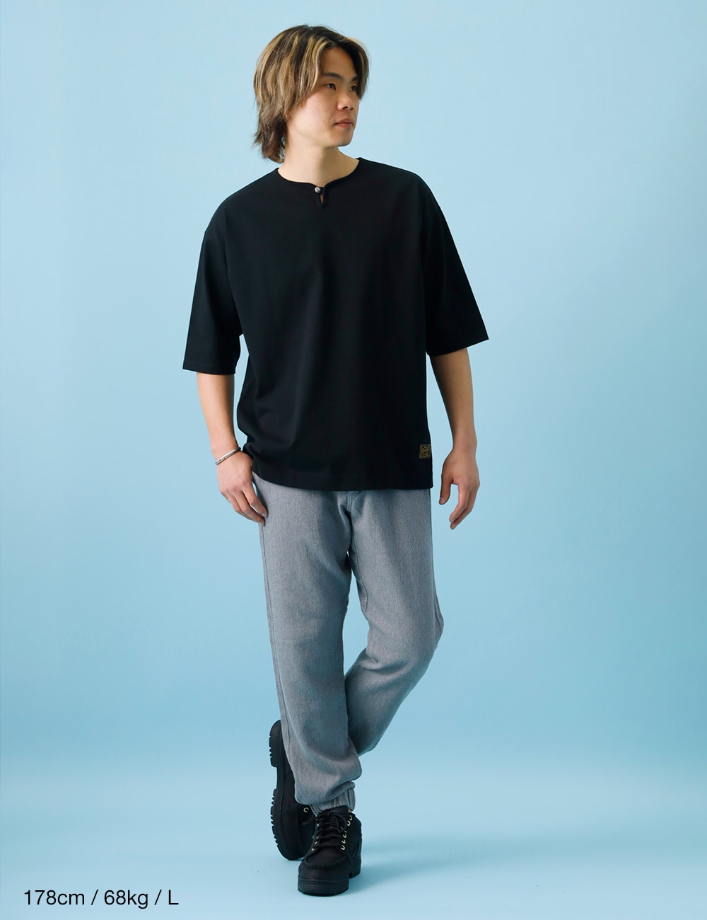 BLUE PORT × BARNS OUTFITTERS｜別注 BIG COZUN CONCHO Tee | 大人の