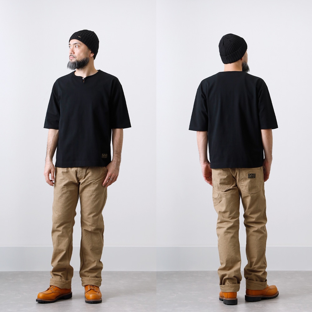 【BARNS OUTFITTERS】BR-23168H BIG COZUN CONCHO TEE<br>ビッグコズン コンチョ TEE