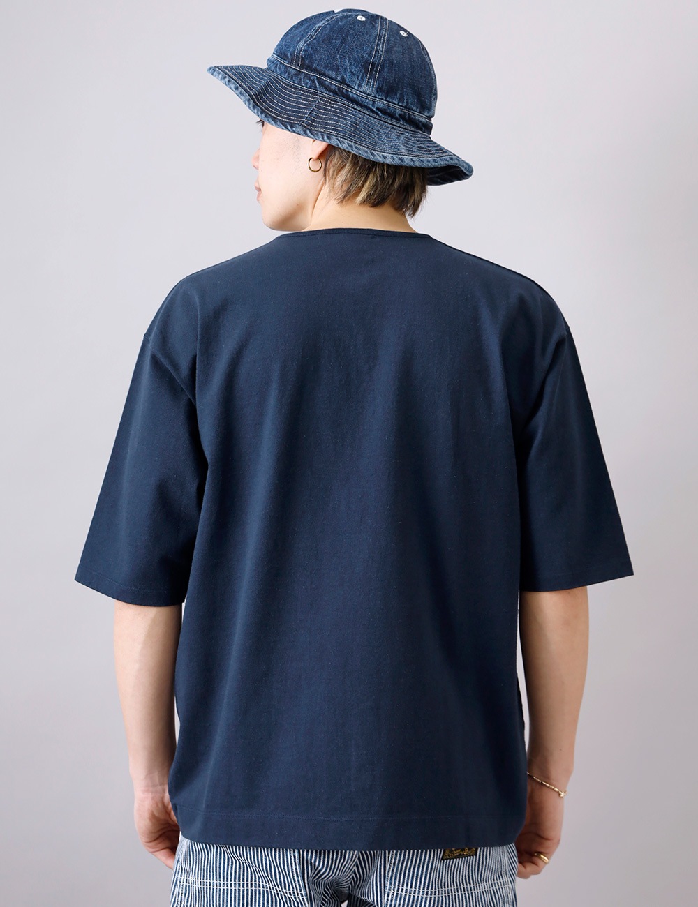 【再入荷】BARNS OUTFITTERS （バーンズ） 別注 コンチョ 五分袖 Tシャツ 