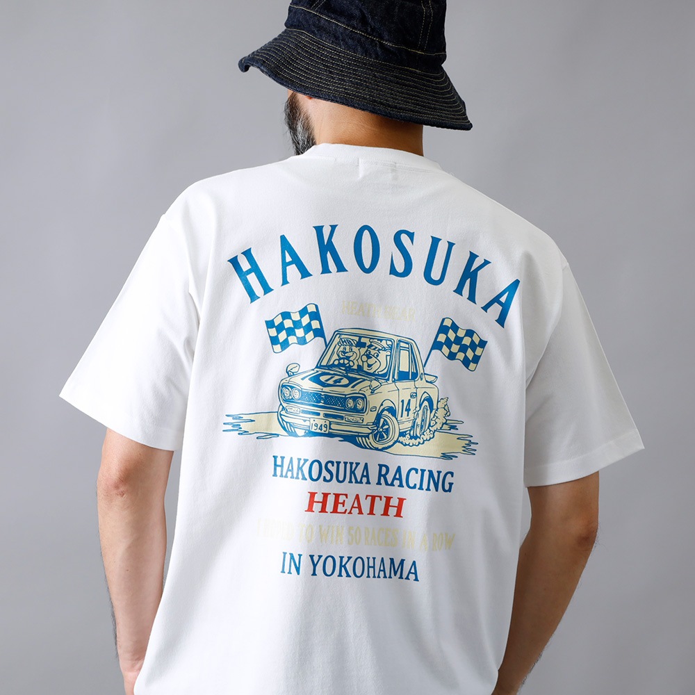 <10%OFF！ファミリーSALE！>◆【HEATH】HAKOSUKA 50 WINS TEE <br> 8.1oz オリジナルUSコットンTEE