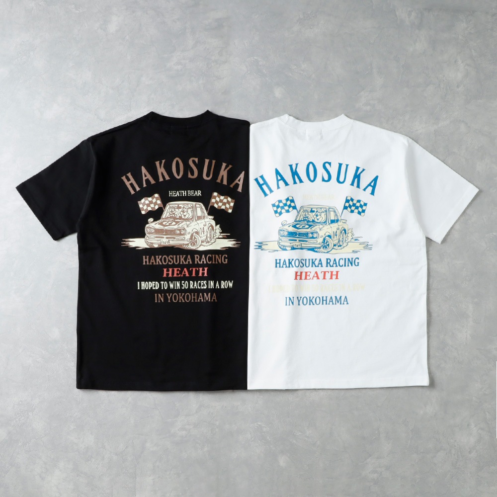 <10%OFF！ファミリーSALE！>◆【HEATH】HAKOSUKA 50 WINS TEE <br> 8.1oz オリジナルUSコットンTEE