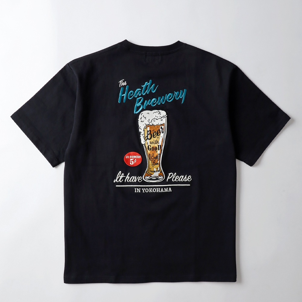 HEATH（ヒース）刺繍 BEER Tシャツ | 大人のアメカジ｜HEATH公式