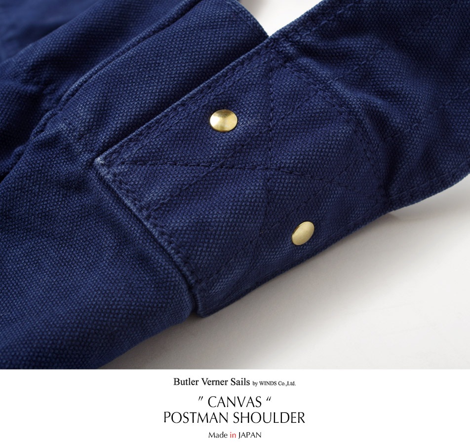 【Butler Verner Sails】CANVAS POSTMAN SHOULDER BAG