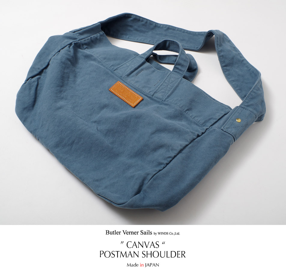 【Butler Verner Sails】CANVAS POSTMAN SHOULDER BAG