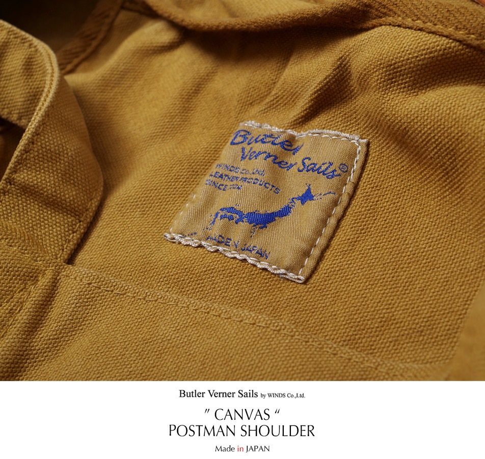 【Butler Verner Sails】CANVAS POSTMAN SHOULDER BAG