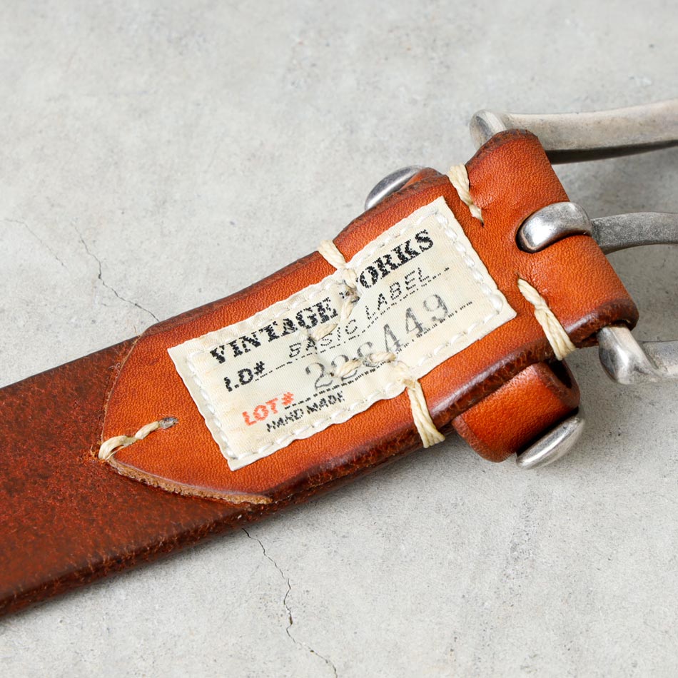 【Vintage Works】DH5675 HAND MADE LEATHER BELT