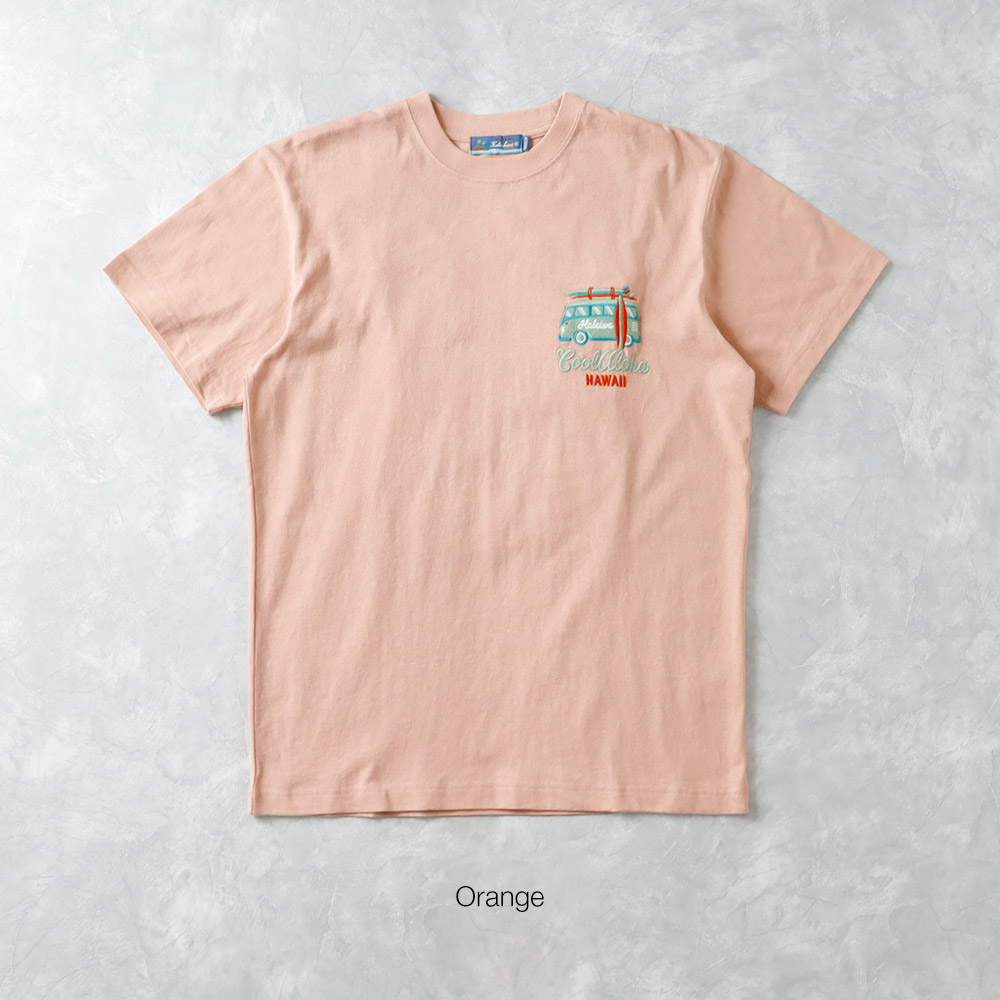【Hula Lani Hawaii 】EMBROIDERY T-SHIRT刺繍Tシャツ