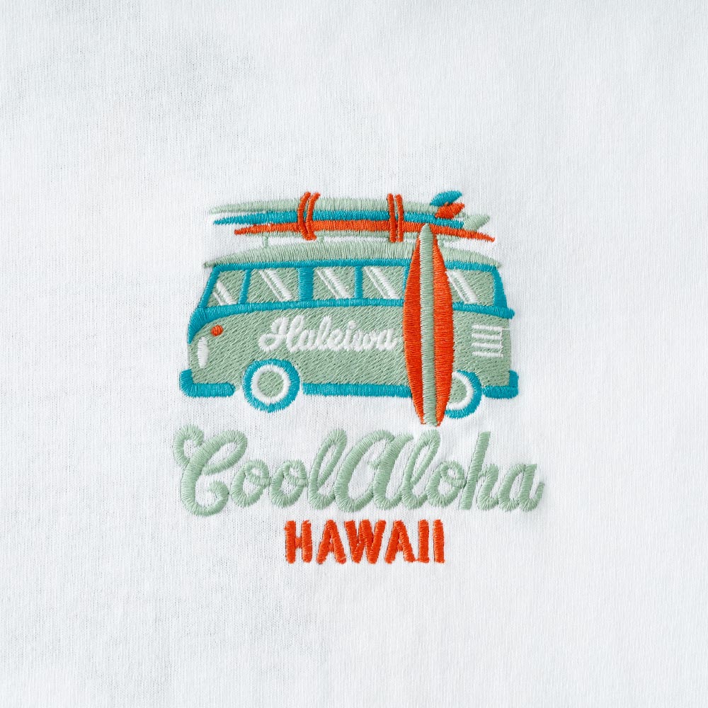 【Hula Lani Hawaii 】EMBROIDERY T-SHIRT刺繍Tシャツ