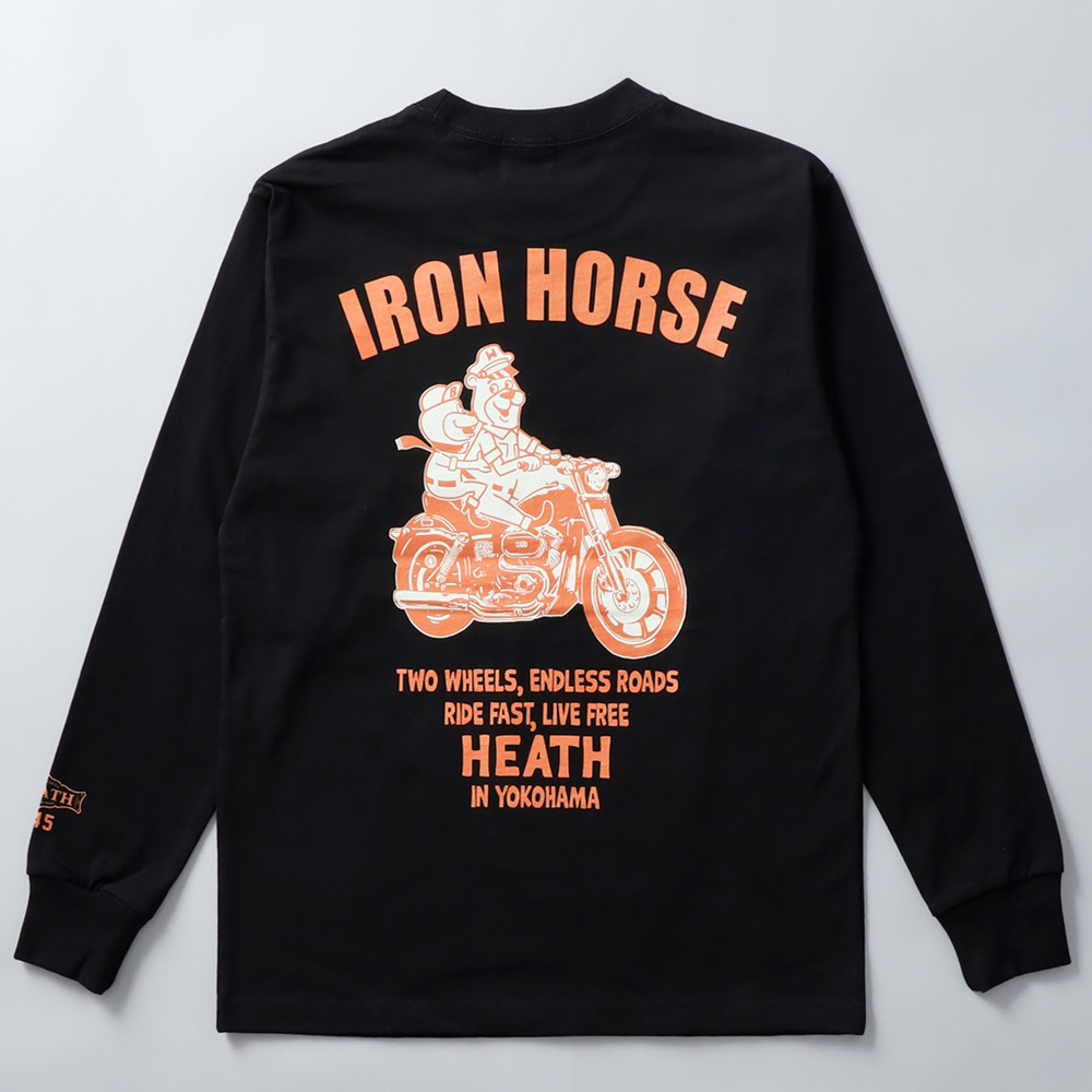 HEATH(ヒース)8.1oz オリジナルUSコットン ロンT