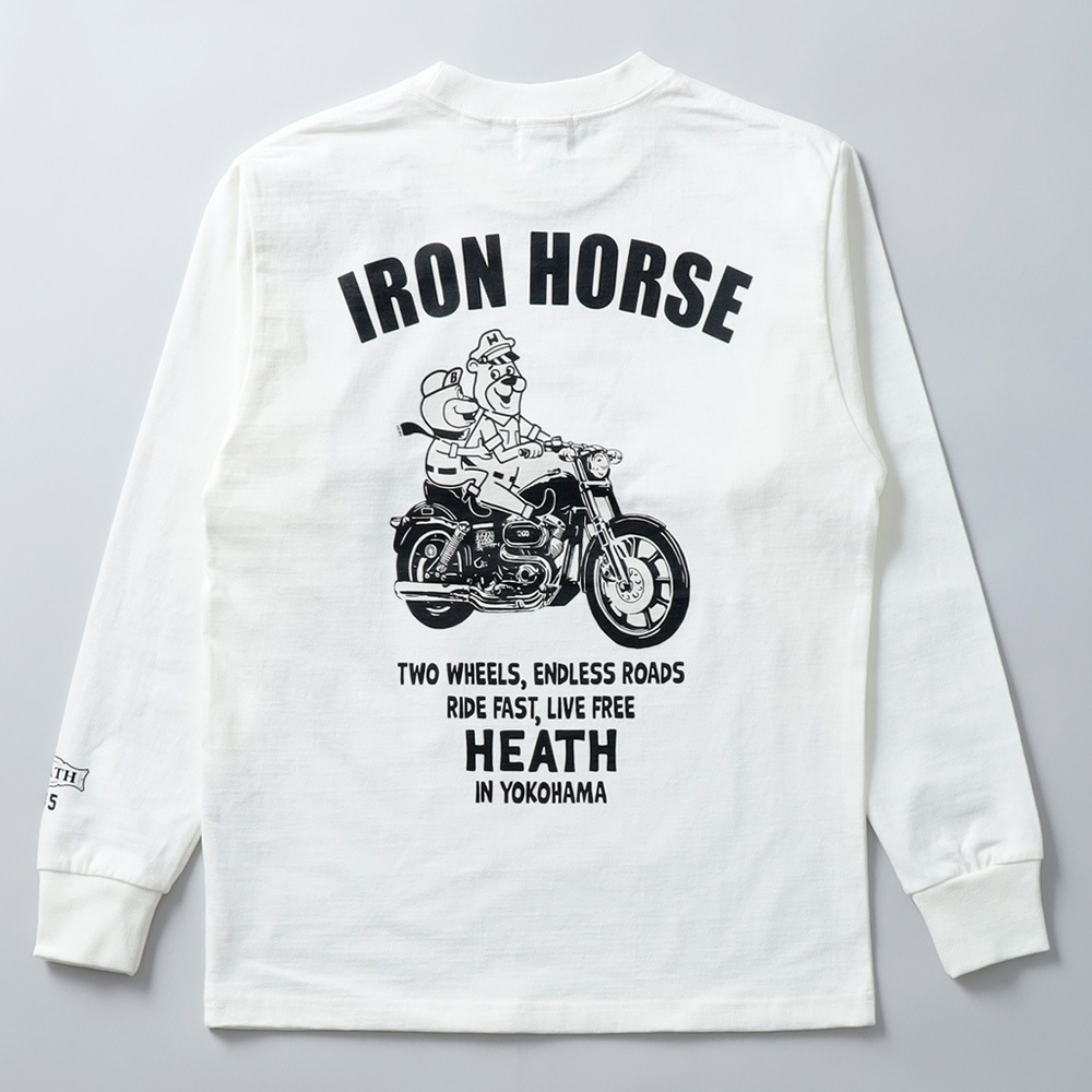 HEATH(ヒース)8.1oz オリジナルUSコットン ロンT