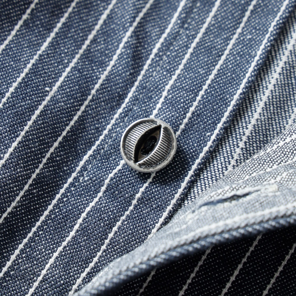 BLUEPORT（ブルーポート）ヒッコリーワークシャツ