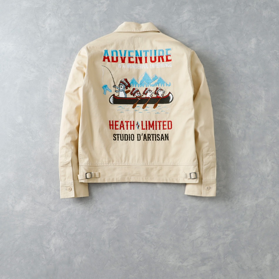  【STUDIO D'ARTISAN】FARMERS JACKET 別注 ファーマーズジャケット 