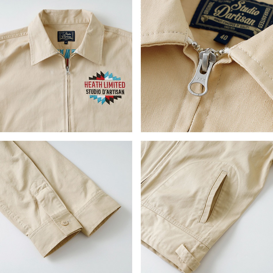  【STUDIO D'ARTISAN】FARMERS JACKET 別注 ファーマーズジャケット 