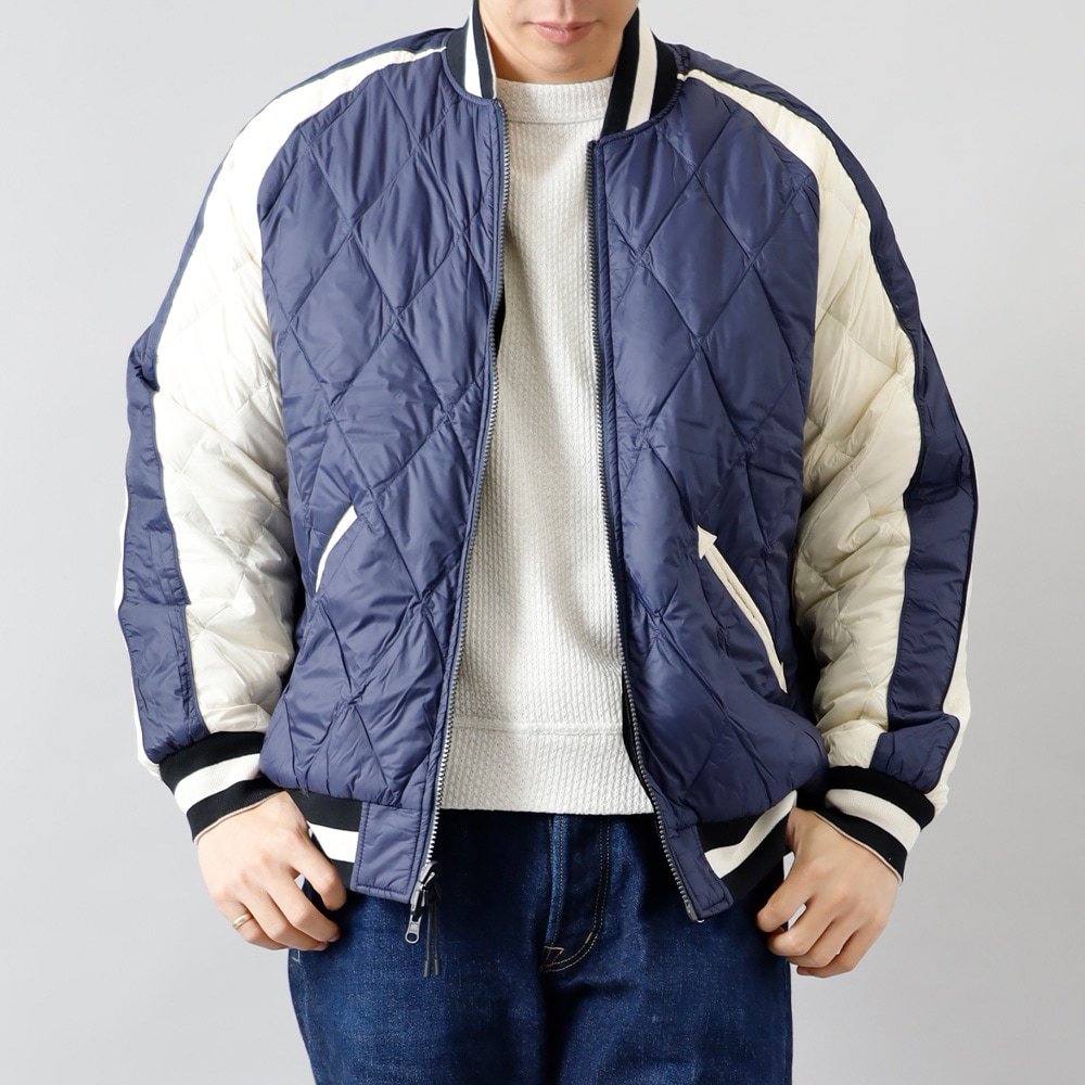 TAION（タイオン）ジャパンスペシャル リバーシブル スカジャン ダウン