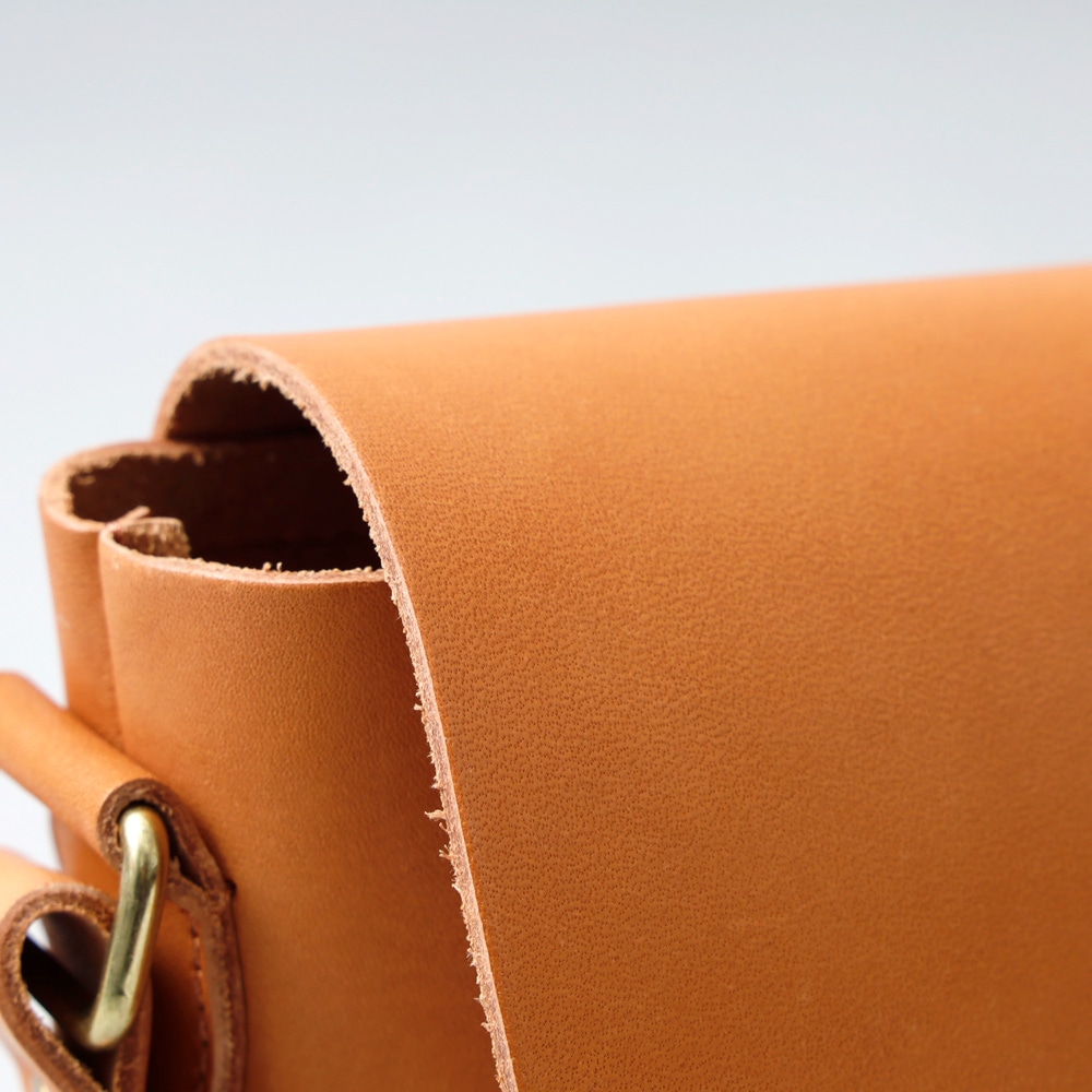 【Butler Verner Sails】TOCHIGI  LEATHER SHOULDER BAG 本ヌメ革ショルダーバッグ