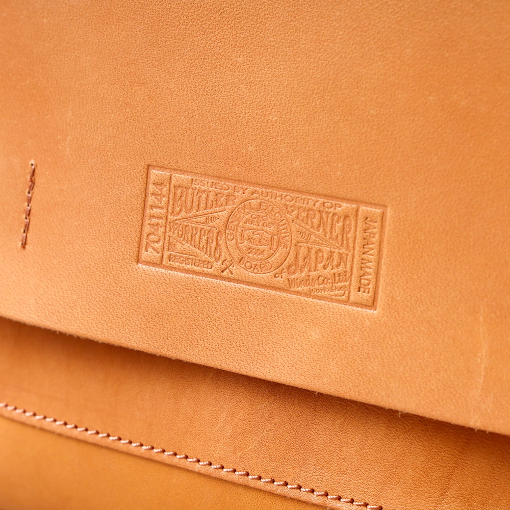 【Butler Verner Sails】TOCHIGI  LEATHER SHOULDER BAG 本ヌメ革ショルダーバッグ