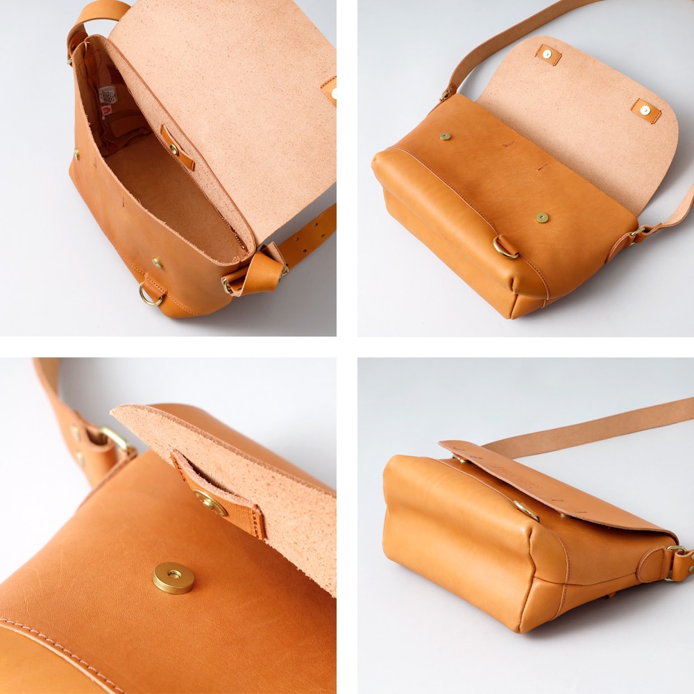 Butler Verner Sails】TOCHIGI LEATHER SHOULDER BAG 本ヌメ革