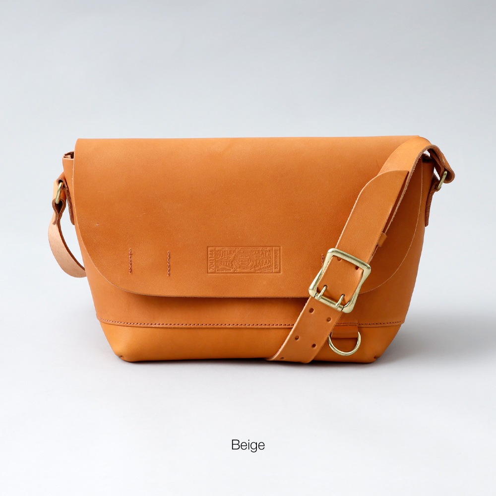 【Butler Verner Sails】TOCHIGI  LEATHER SHOULDER BAG 本ヌメ革ショルダーバッグ