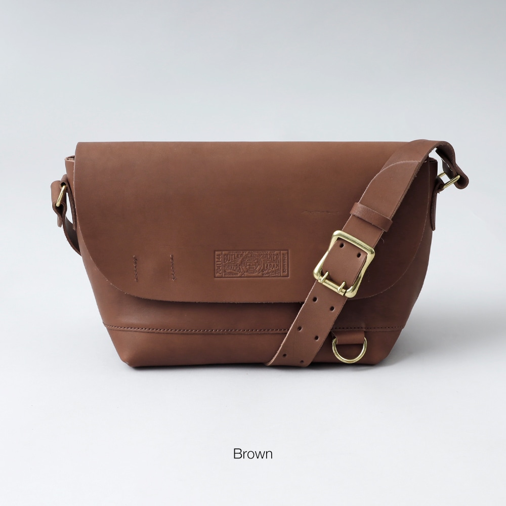 Butler Verner Sails】TOCHIGI LEATHER SHOULDER BAG 本ヌメ革