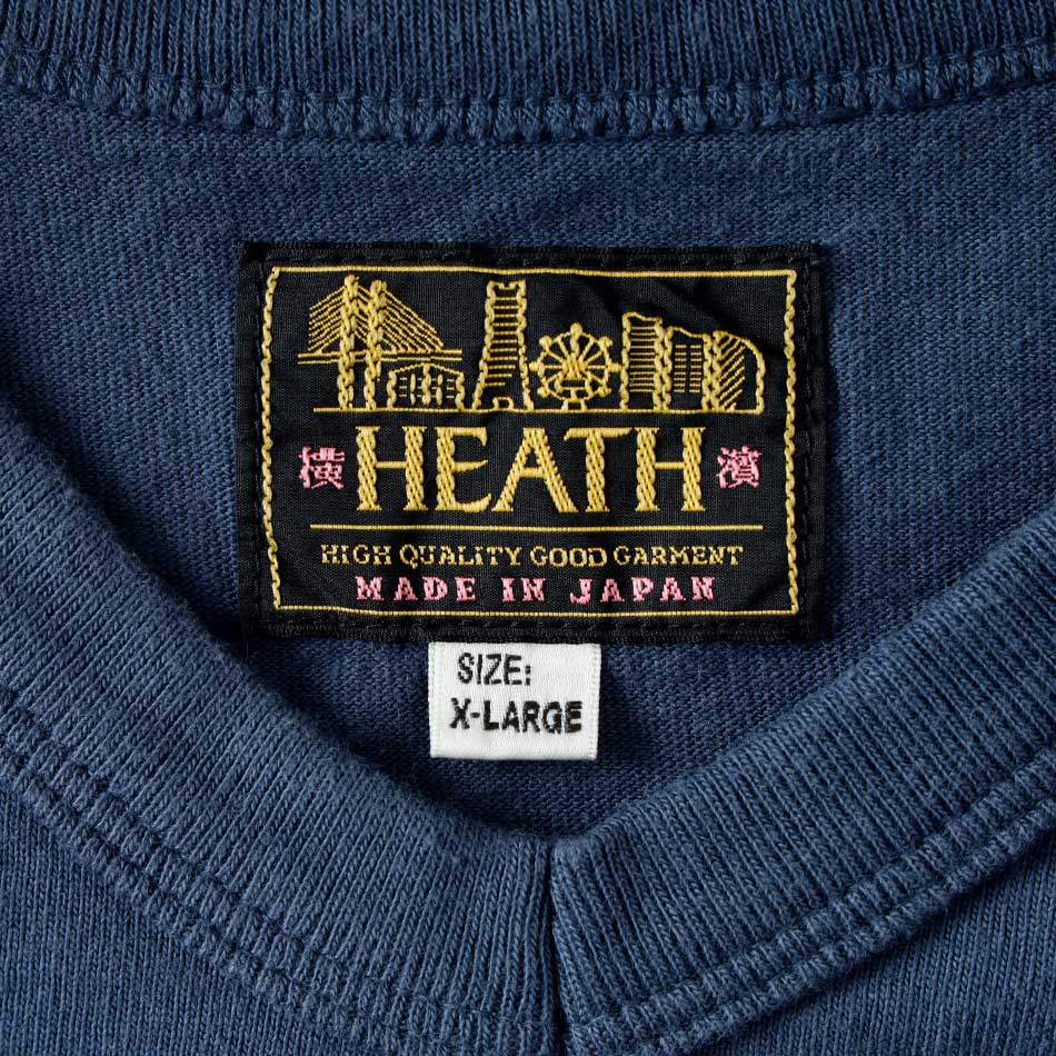 【HEATH】ORIGINAL V NECK TEE国産 オリジナル VネックTシャツ