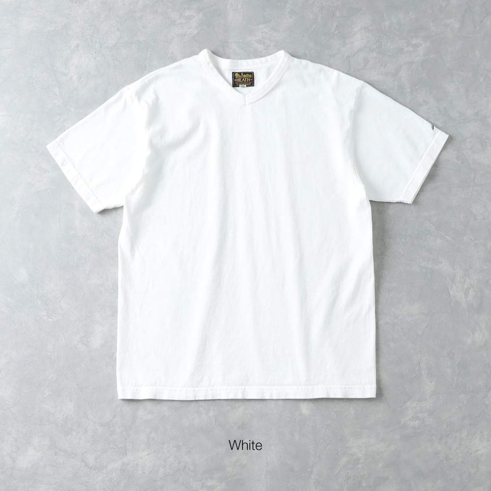 【HEATH】ORIGINAL V NECK TEE国産 オリジナル VネックTシャツ