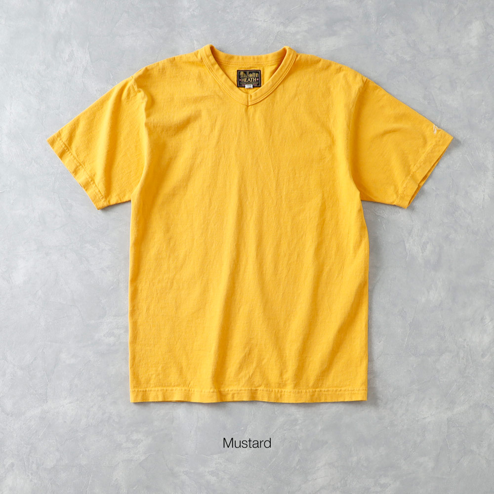 30%OFF！ファミリーSALE！>◇【HEATH】ORIGINAL V NECK TEE国産