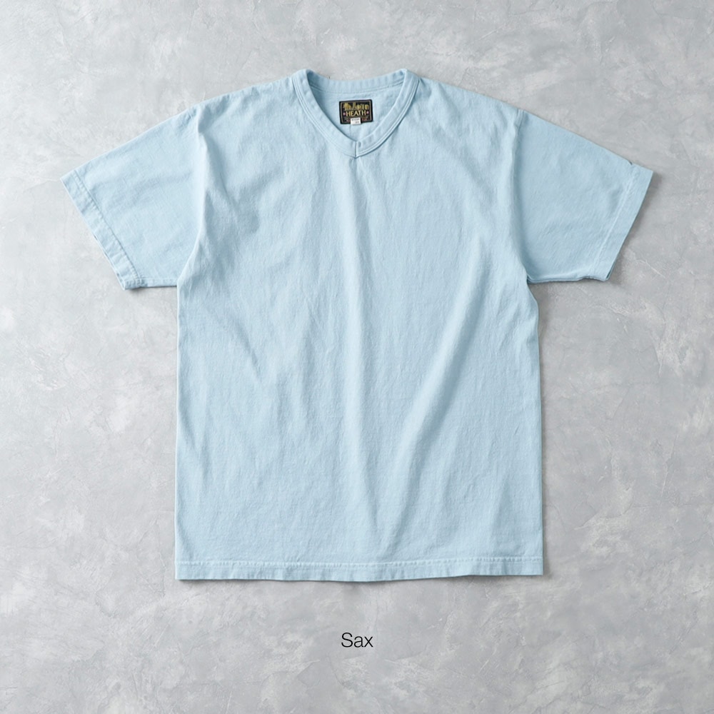 【HEATH】ORIGINAL V NECK TEE国産 オリジナル VネックTシャツ
