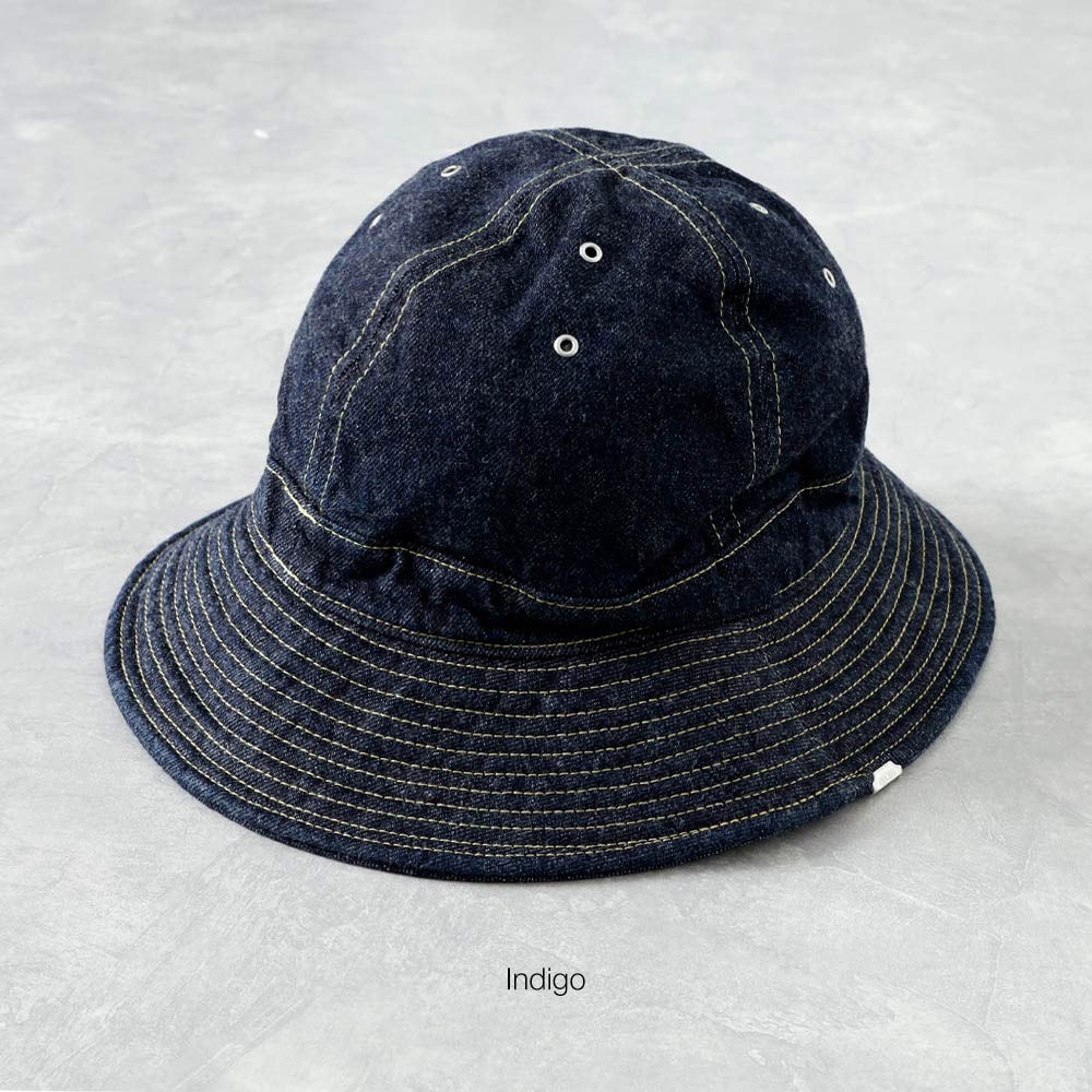 【DECHO】SELVEDGE DENIM FATIGUE HAT セルビッジデニム ファティーグハット