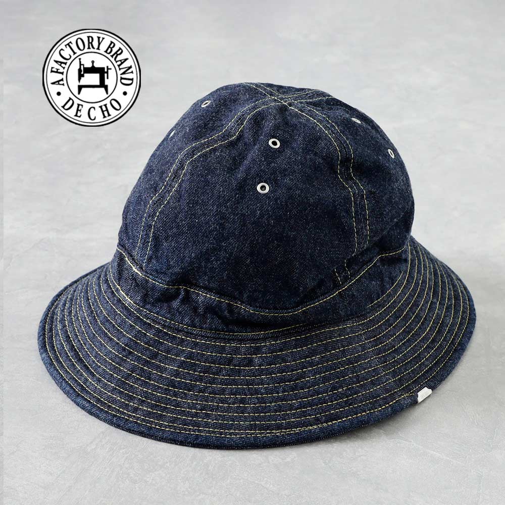 【DECHO】SELVEDGE DENIM FATIGUE HAT セルビッジデニム ファティーグハット