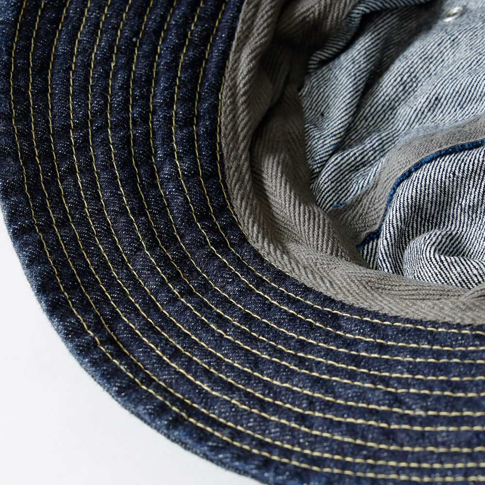 【DECHO】SELVEDGE DENIM FATIGUE HAT セルビッジデニム ファティーグハット