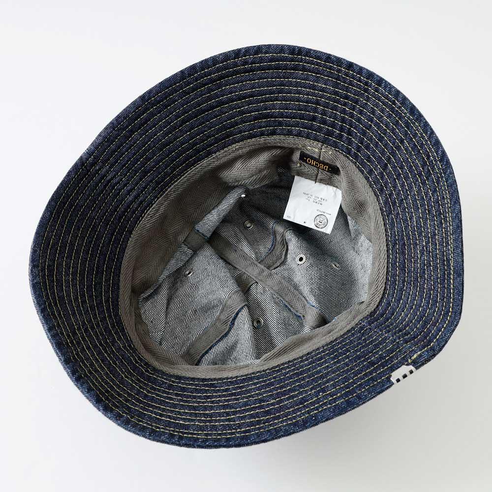 【DECHO】SELVEDGE DENIM FATIGUE HAT セルビッジデニム ファティーグハット