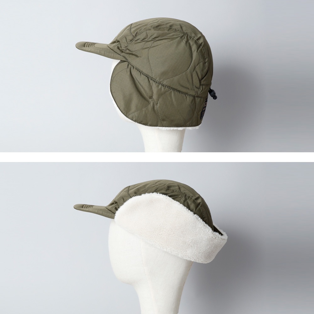 TAION（タイオン）ミリタリー ダウン×ボア ウォームキャップ