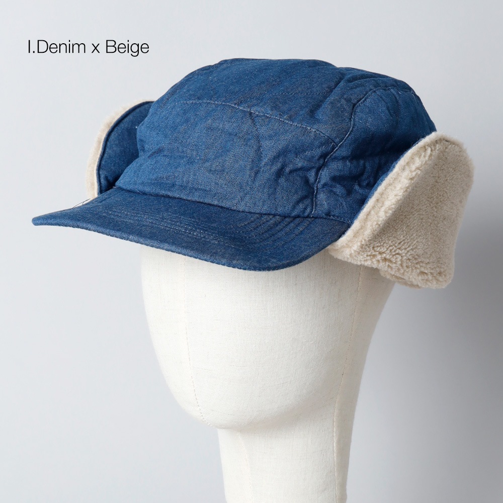 TAION（タイオン）ミリタリー ダウン×ボア ウォームキャップ