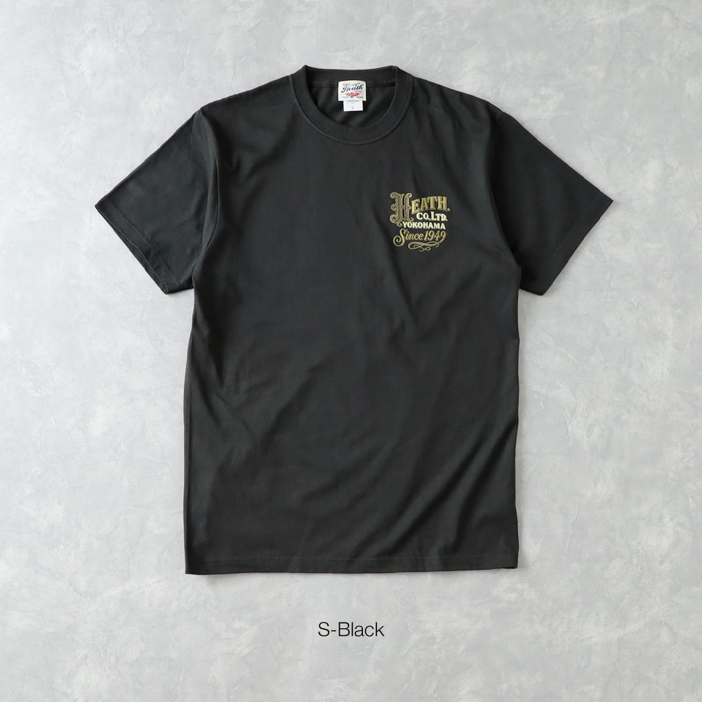 【HEATH】HEAVY WEIGHT T-SHIRT ヘビーウェイトTシャツ 