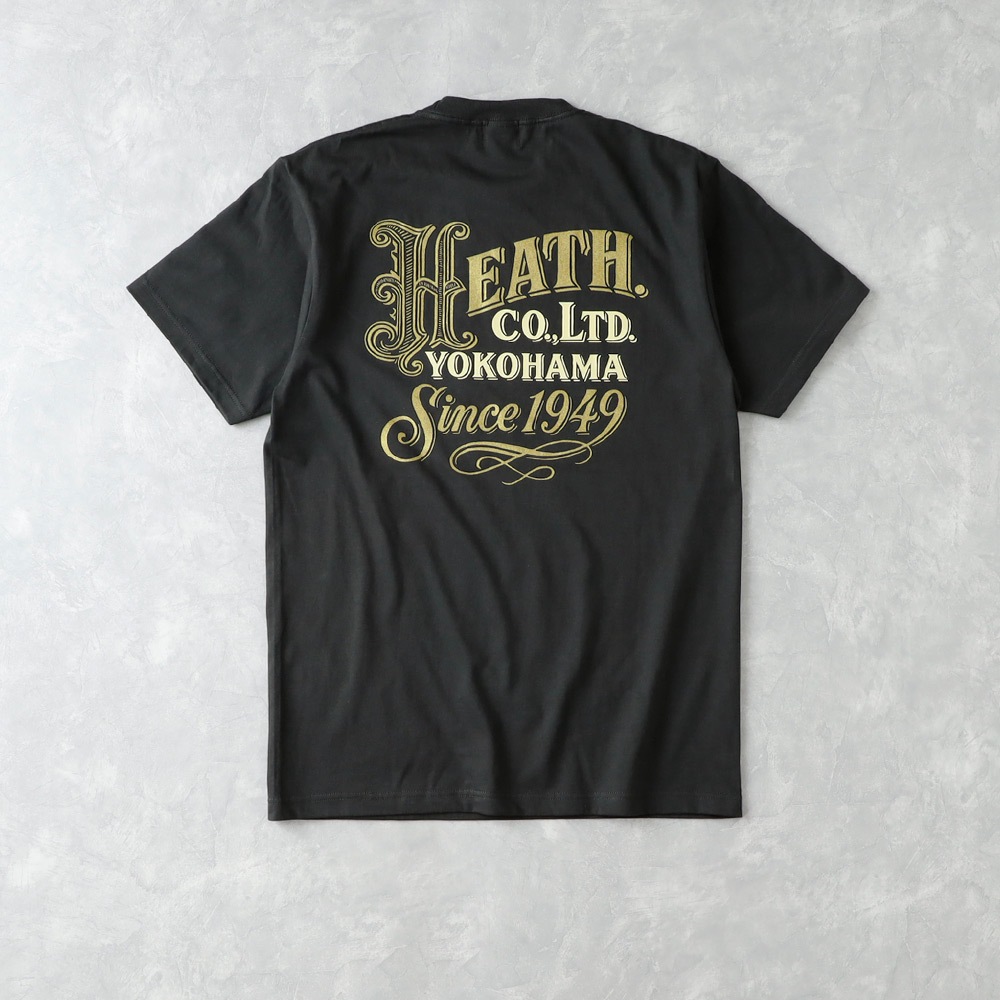 【HEATH】HEAVY WEIGHT T-SHIRT ヘビーウェイトTシャツ 