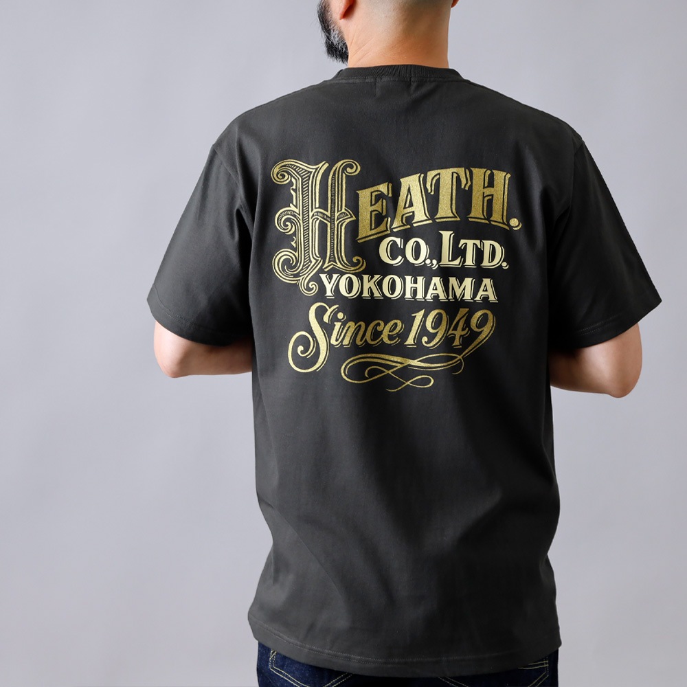 【HEATH】HEAVY WEIGHT T-SHIRT ヘビーウェイトTシャツ 
