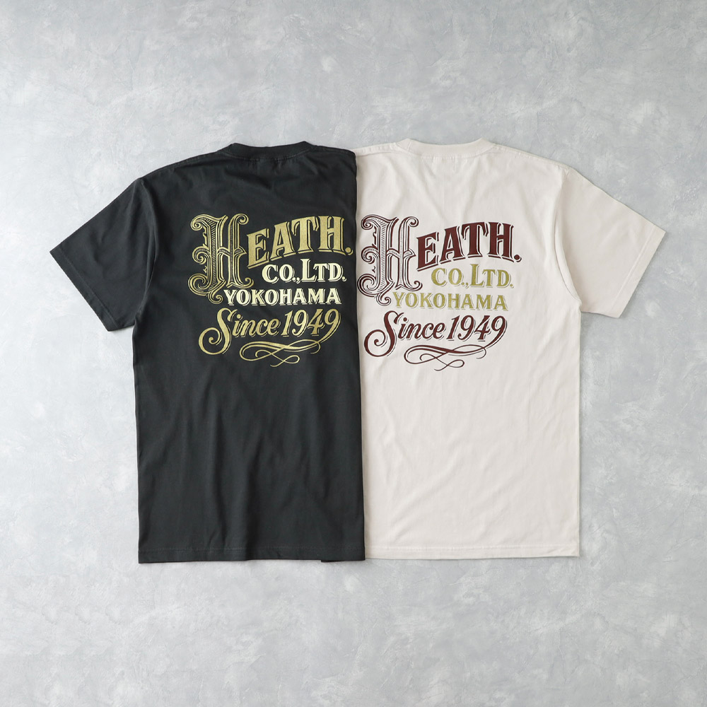 【HEATH】HEAVY WEIGHT T-SHIRT ヘビーウェイトTシャツ 