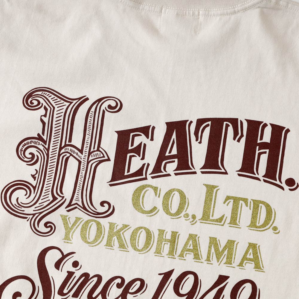 【HEATH】HEAVY WEIGHT T-SHIRT ヘビーウェイトTシャツ 