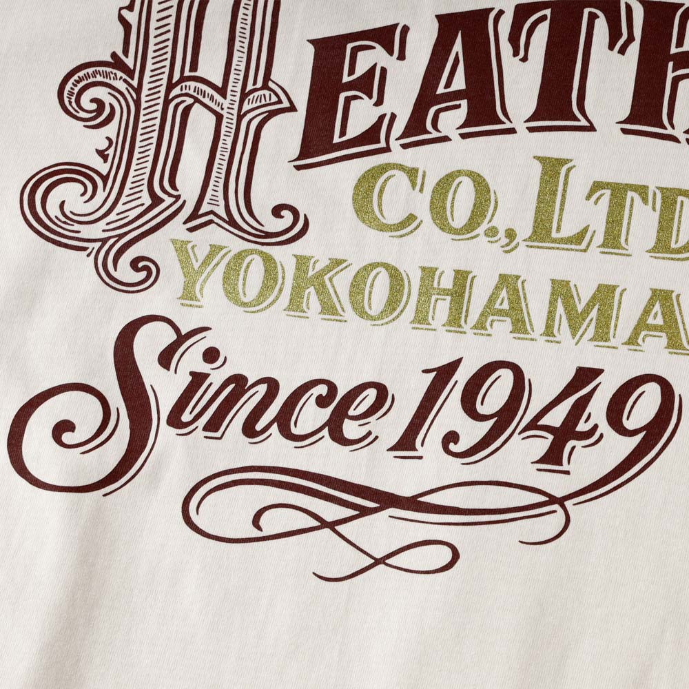 【HEATH】HEAVY WEIGHT T-SHIRT ヘビーウェイトTシャツ 