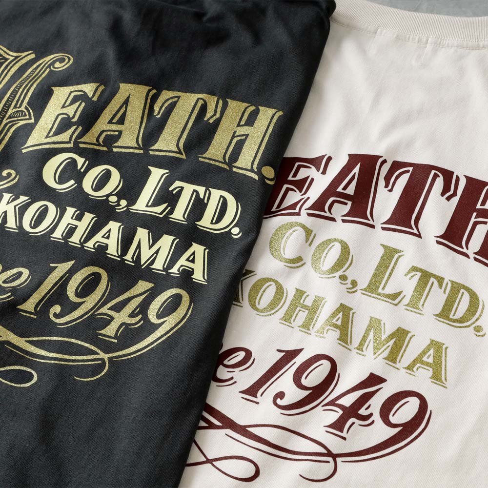 【HEATH】HEAVY WEIGHT T-SHIRT ヘビーウェイトTシャツ 