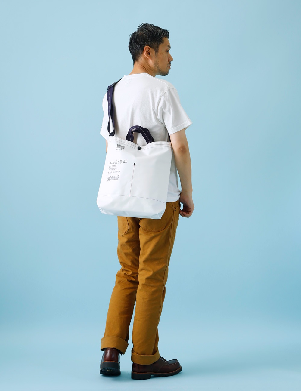 BLUE PORT×横濱帆布鞄｜Musette Carrying Bag 