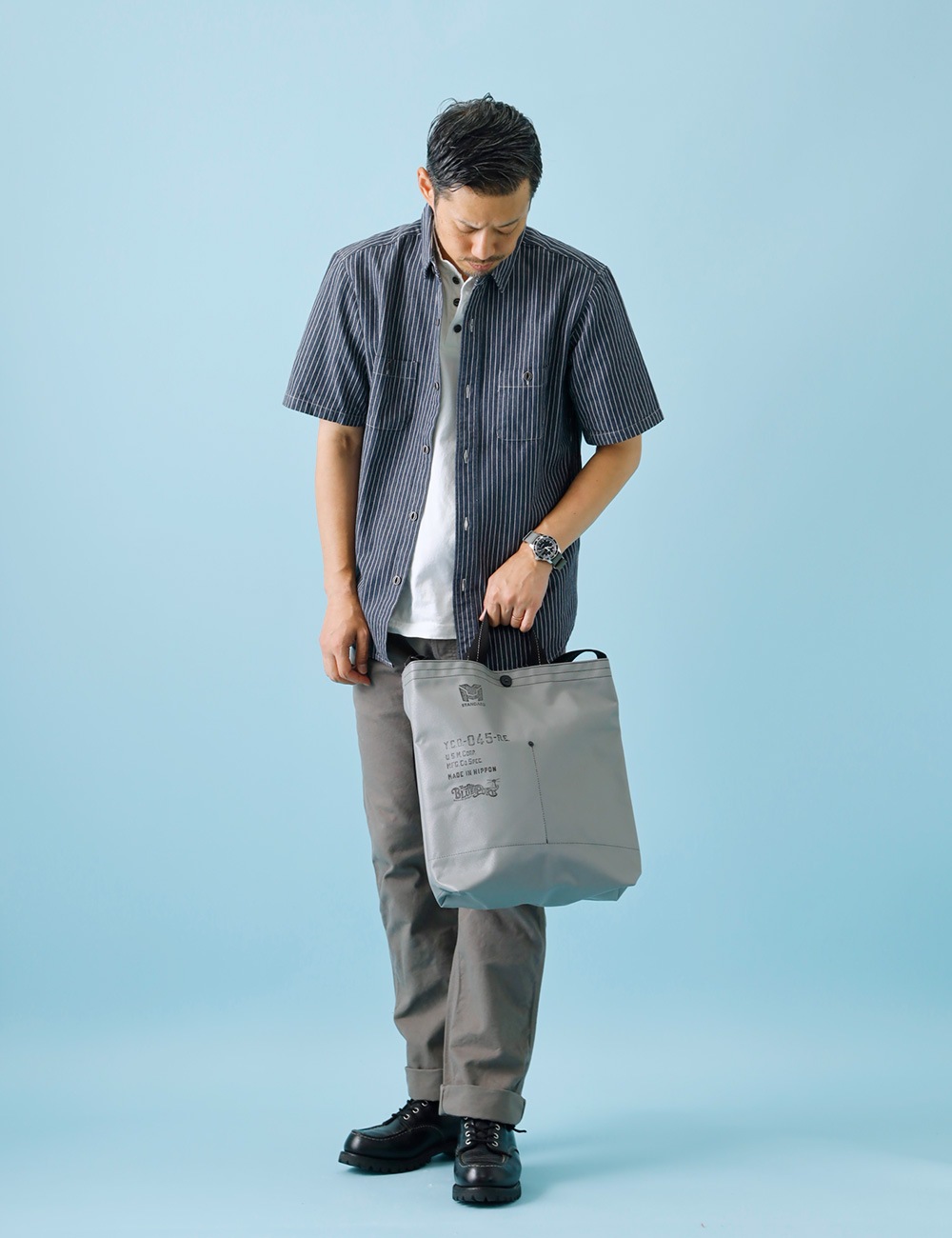 BLUE PORT×横濱帆布鞄｜Musette Carrying Bag 
