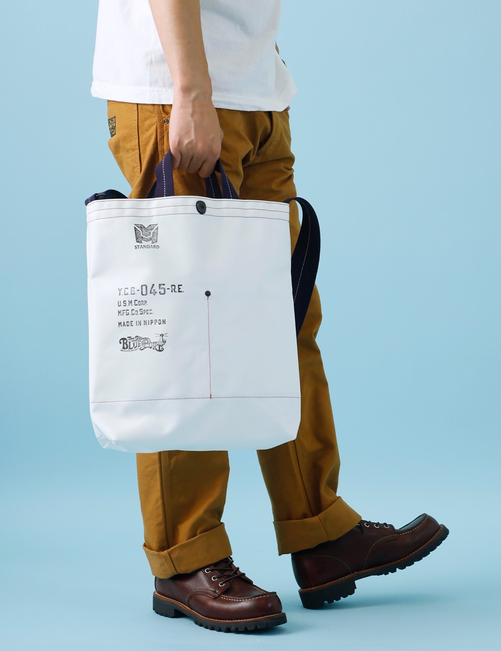 BLUE PORT×横濱帆布鞄｜Musette Carrying Bag 