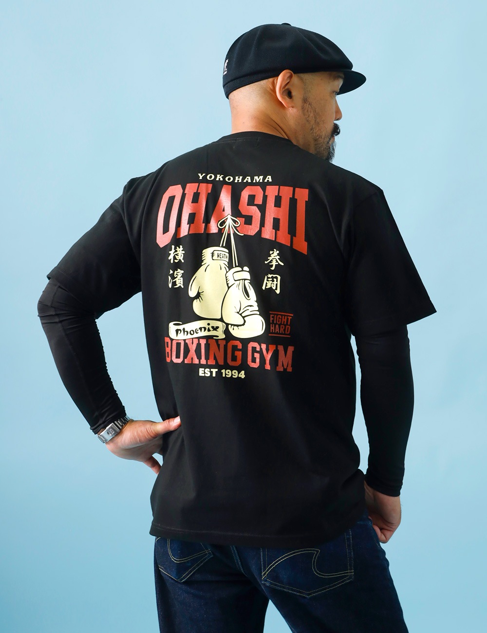 対象アイテム2点お買い上げで10%・3点お買い上げで20%OFF！ HEATH×大橋ボクシングジム｜オリジナルアートワークTシャツ 