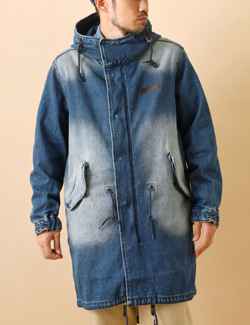 BLUEPORT|Denim Mods Coat