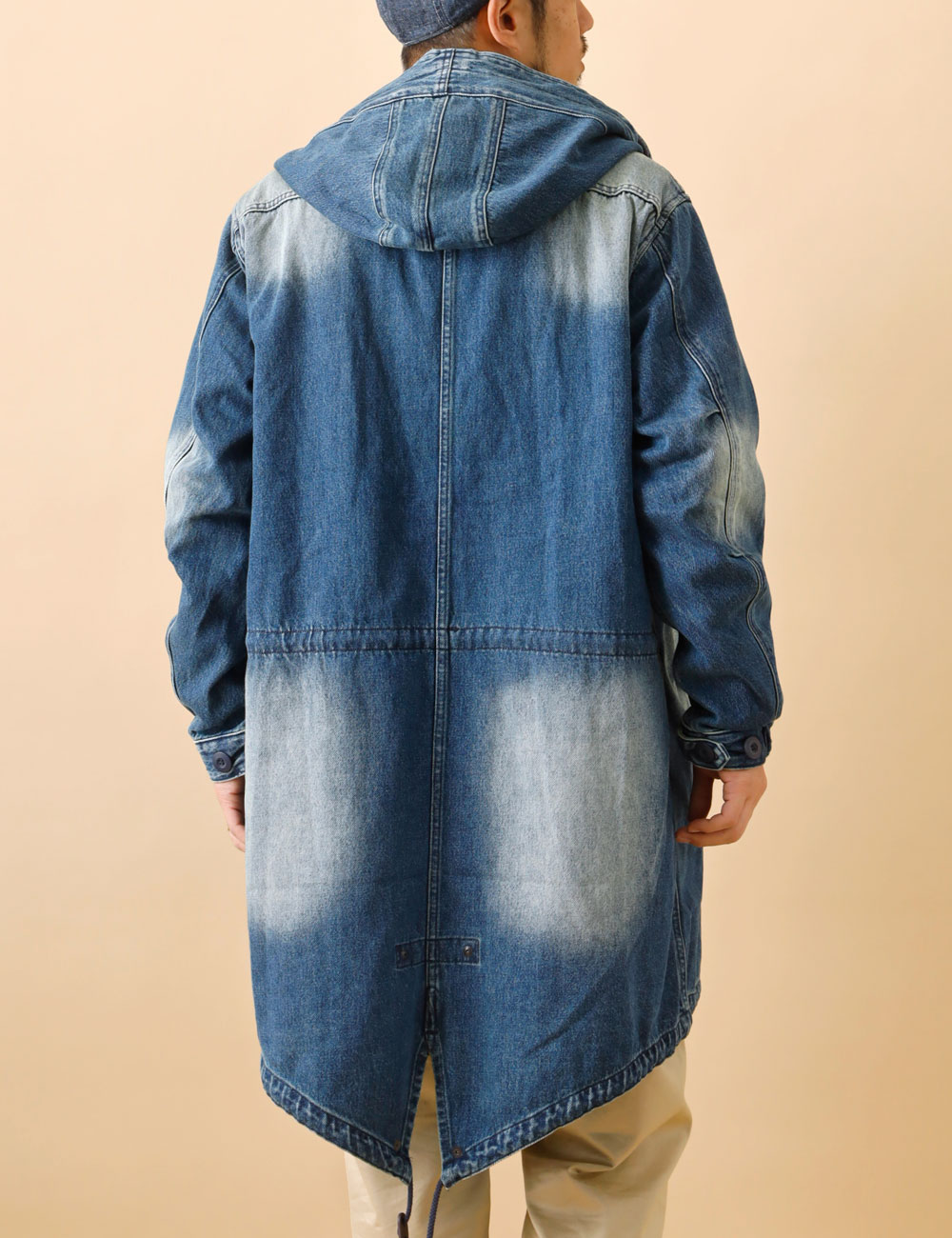 BLUEPORT|Denim Mods Coat